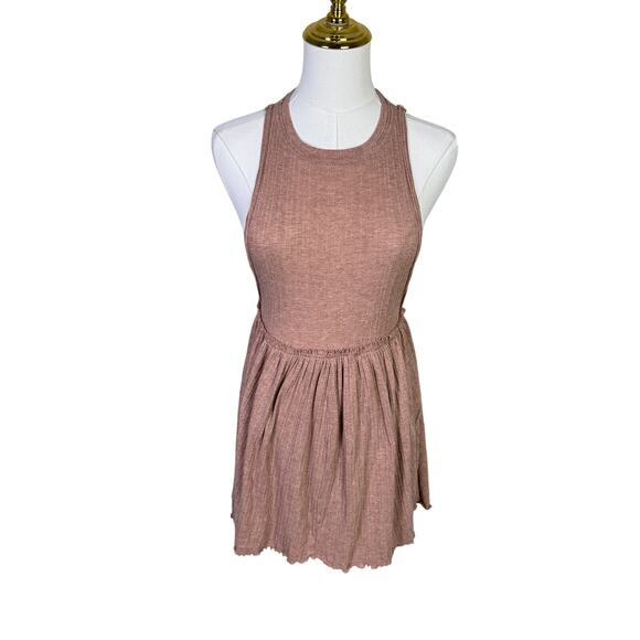 Free People Beach BRB Sleeveless Tunic Mini Dress US Womens XS - Picture 2 of 9